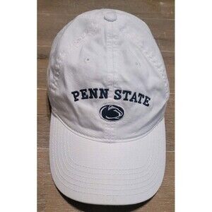 Penn State Nittany Lions White Adjustable Dad Hat Cap NCAA Legacy Brand